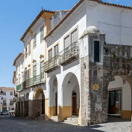 Casa das Arcadas, com free garagem - Praça de Giraldo Évora Exterior foto
